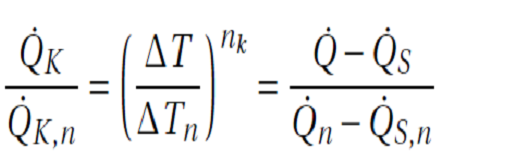 Radiator exponent 
