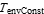 T_envConst