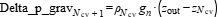  Delta_p_grav[N_cv+1] =rho[N_cv]*g_n*(z_out - z[N_cv])